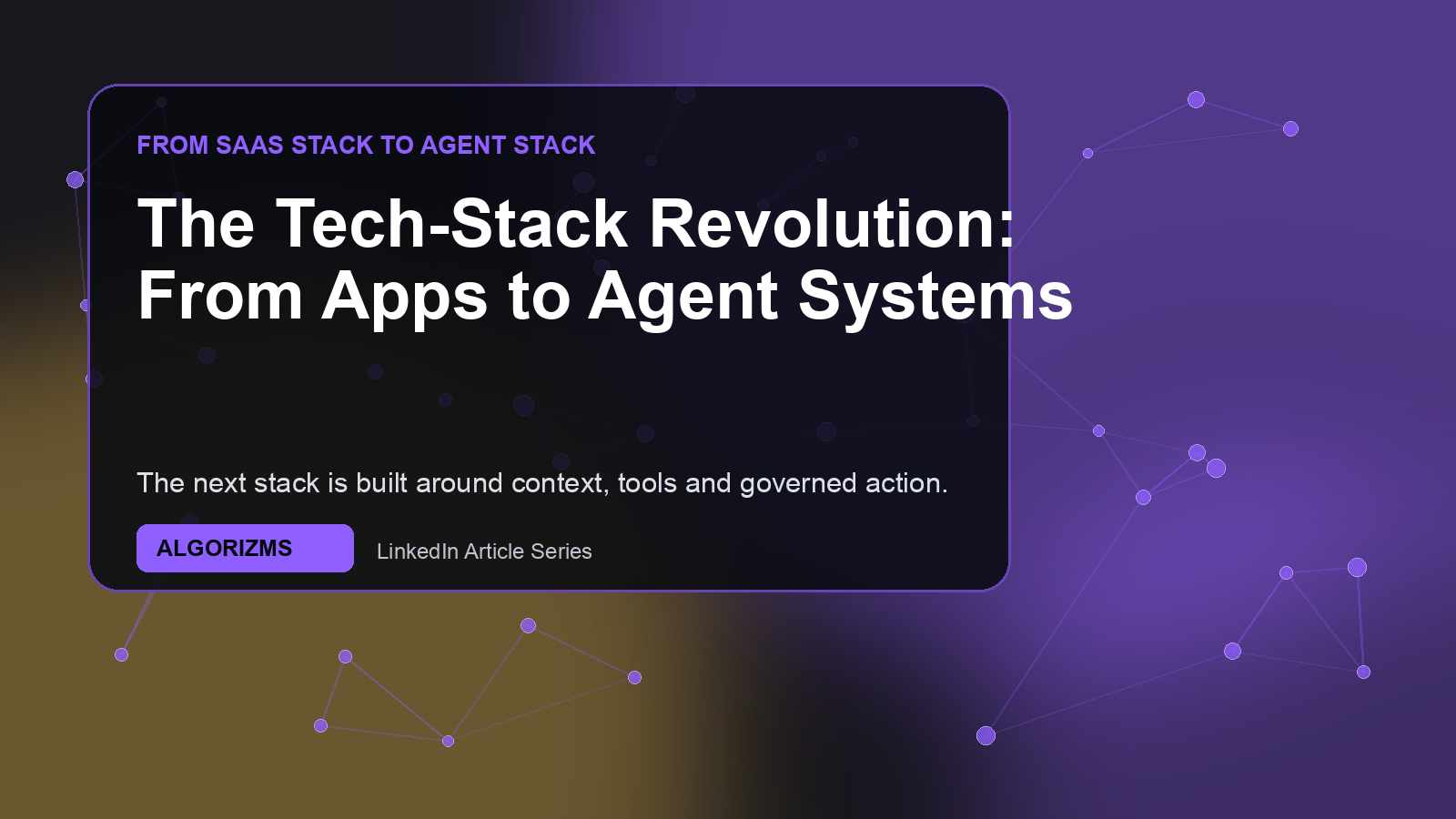 The Tech-Stack Revolution: From Apps to Agent Systems